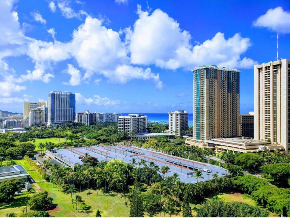 هونولولو Soothing Hawaii Condo - 18F المظهر الخارجي الصورة